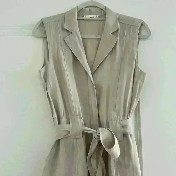 Mango Playsuit Bowie Tan XS - Picture 2 of 7